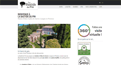 Desktop Screenshot of bastidedupin.com